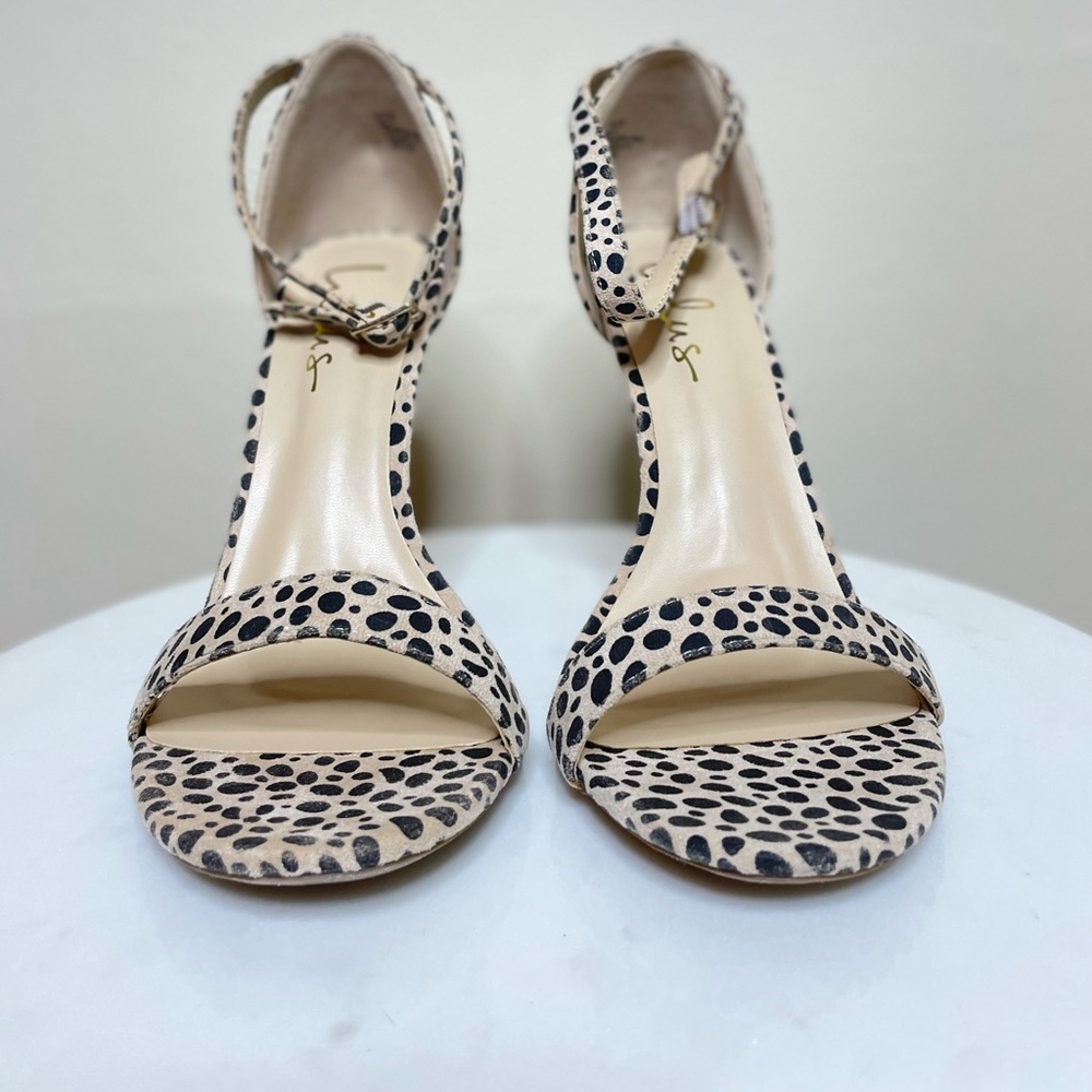 Cheetah Suede Single Strap Heels 🐆